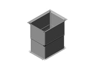 Chatsworth 39873-707 Vertical Exhaust Duct For ZetaFrame Cabinet; For 31.5INW (800 mm) x 41.3IND (1050 mm) - 47.2IND (12