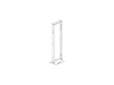 Chatsworth 46383-103 Universal Rack; 23INW x 7INH x 3IND; Gray; 45 RMU; No. of Posts - 2; Top Angle