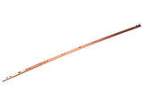 Chatsworth 40160-072 Vertical Rack Bonding Busbar; 5/8INW x 1/4IND x 72INL (15.88 mm x 6.4 mm x 1830 mm); Includes 13 Lu