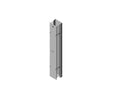 Chatsworth 40092-705 MCS - EFX Master Cabling Section Extended Fingers; 6INW x 7.5INH x 1.62IND; Black