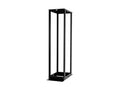 Chatsworth 50120-503 Quadra Rack; 19INW x 7INH x 29IND; Clear; 45 RMU; No. of Posts - 4; Top Angle