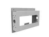 iCart NEATPAD-WMP Neat Pad in-wall mount. Gloss white, can be used in pre or post construction walls. TAA Compliant.