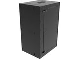 Vertiv GL48WMCMM-B-SH-AF-00 WM Premium 25Ux24x32 Fan Gray - Nominal concentric conduit knockouts on top, bottom, and back of rear section