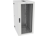 Vertiv GL48WMCMM-W-SC-AF-CM WM Premium 25Ux24x32 Fan Gray - Nominal concentric conduit knockouts on top, bottom, and back of rear section