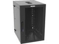 Vertiv GL36WMCMM-B-SE-AF-CM WM Premium 19Ux24x32 Fan Gray - Reversible mounting for left-hand or right-hand opening - Provisions on top and bottom for fan assembly
