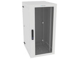 Vertiv GL48WMCMP-W-SE-00-CM WM Premium 25Ux24x32 Gray - Offset mounting rails create nearly 3.5 in of dedicated cable management space between the rail and side
