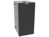 Vertiv GL48WMCMS-B-SH-AF-CM WM Premium 25Ux24x32 Fan Gray - Offset mounting rails create nearly 3.5 in of dedicated cable management space between the rail and side