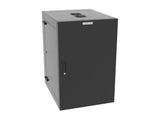 Vertiv GL36WMCMS-B-SH-AF-CM WM Premium 19Ux24x32 Gray, Rails feature a horizontal/vertical cable tie down pattern and provisions for optional cable management D rings