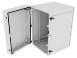 Vertiv GL36WMCMS-W-SH-00-00 WM Premium 19Ux24x32 Gray - Nominal concentric conduit knockouts on top, bottom, and back of rear section