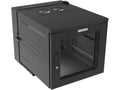 Vertiv GL24WDXM-B-SH-AF WDX WM 11Ux24x32 Fan Black - Welded back panel and support shelf completely eliminates deflection - Removable gland plate on top of center