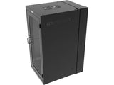 Vertiv GL48WDM-B-AF WD WM 25Ux24x32 Fan Black - Reversible mounting for left-hand or right-hand opening - Provisions on top and bottom for fan assembly