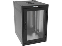 Vertiv GL36WDP-B-AF WD WM 18Ux24x32 Fan Black - Reversible mounting for left-hand or right-hand opening - Provisions on top and bottom for fan assembly