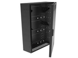 Vertiv GL48WLP-B-SC-00 WLP WM 6-10 Ux27x10 Gray - Reversible mounting for left-hand or right-hand opening - Provisions on bottom for fan assembly