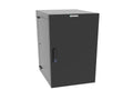 Vertiv GL48WMCMS-B-SC-AF-CM WM Premium 25Ux24x32 Fan Gray - Reversible mounting for left-hand or right-hand opening - Provisions on bottom for fan assembly