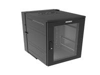 Vertiv GL36WDXP-B-SH-AF WDX WM 18UX24X32 PLEXI BLACK FAN - Welded back panel and support shelf completely eliminates deflection
