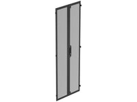 Vertiv 7902E-24SM-B ES Door Split Mesh 79 in H x 24 in Blk