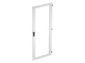 Vertiv 8402E-M29-X E ES Door Round Mesh 84 x 29 to 32 in - Field reversible for left- or right-hand opening, locking swing handle is standard