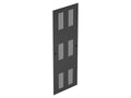 Vertiv 8411-132ELL-B E Side Panel qty 1 84 x 32 in blk - 1/4 turn lock at top of cabinet