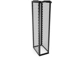 Vertiv CMRX-59U36-B-1224 CMRX 59U 24 in 36 in Black, Cable runway or basket tray can rest directly on top of the rack or can be supported by optional ladder rack
