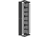 Vertiv VCM-52U-1012FR-B VCM Vrt Cbl Mgmt 52U 10in 24in Black
