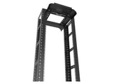 Vertiv CMR-59U12-B-SQM6 CMR 59U 24 in 12 in Black- Large channel openings support side-to-side airflow and allow cable pass-thru