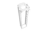 Vertiv CMR-59U12-W-1224 CMR 59U 24 in 12 in White - Large channel openings support side-to-side airflow and allow cable pass-thru