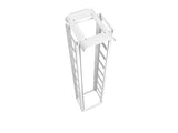 Vertiv CMR-59U16-W-1224 CMR 59U 24 in 16.25 in White- Large channel openings support side-to-side airflow and allow cable pass-thru