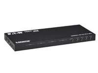 Eaton Tripp Lite B119-4X4-4KL 4x4 HDMI Matrix Switch/Splitter w Remote Control and Multi-Resolution Scaling 4K60Hz HDR 4:4:4
