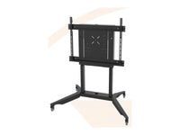Qomo 487A11011 E-BOX eBox II series Motorized height adjustable mobile stand for interactive flat panels up to 308.6 lbs