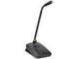 Shure MXW8XTA=-Z10 Gooseneck Base Transmitter, TAA, MXW8X features a stylish, contoured design and minimal footprint, complementing any conference setting