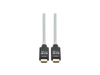 Eaton Tripp Lite P568FA-50M-8K6 High-Speed Armored HDMI Fiber Active Optical Cable HDMI 2.1 8K 60 Hz 48 Gbps HDR M/M Black 50M