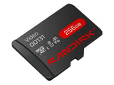SanDisk SDSDQAS5-256G-M-BP Vd QD131 UHS-I 256GB Microsd 160MB/s(R) / 18MB/s(W)