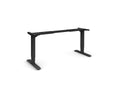 HAT Design Works HAT2-HI-S BK Hi HAT Height Adjustable Base, Black, holds 300 lbs, 24-41 Frame, Two-Legged, T-Foot