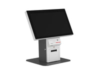 Posiflex EK2132D0650FGT EK2132 Kiosk 21IN Landscape Countertop J6412 4GB DDR4 128GB M.2 SSD Printer Prox Camera Windows 11 IoT LTSC 2D Barcode Wi-Fi