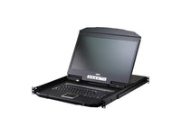 ATEN CL3716NX 18.5 16-Port USB HDMI Single Rail WideScreen LCD KVM Switch