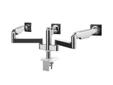 Humanscale X83WFTBC121NNNN M/Flex M8 Pro Triple Monitor Arm, 12/Dynamic Links, 12 Post, 100x100mm VESA, Polished Aluminu