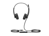 Yealink UH34 (1308044) Unified Communications USB Wired Headset Binaural Ear (dual ear) USB-A 2.0 Noise-Canceling Microphone Leather Ear Cushions Controller