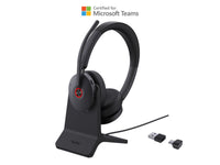 Yealink 1208682 The Best-Value Teams-certified ANC Bluetooth Wireless Headset with Charging Stand; BH74 WITH STAND TEAMS USB-C/A; AI Noise Cancellation