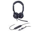 Yealink UH44 (1308186) Perfect for Open Offices or Home Setups; Microsoft Teams Certified; 2 AI-powered Noise-Cancelling Mics; All-day-wearing Comfort