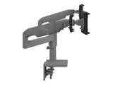 Humanscale X23HFTBD121NNNN M/Flex M2 Pro Triple Monitor Arm, 12IN/Dynamic Links, 12IN Post, 100x100mm VESA, White with W