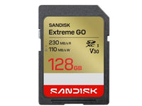 SanDisk SDSDXGN-128G-GNCIN Extreme Go SD UHS-I 128GB SD 230MB/s(R) / 110MB/s(W)