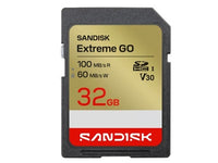 SanDisk SDSDXGN-032G-GNCIN Extreme Go SD UHS-I 32GB SD 100MB/s(R) / 60MB/s(W)