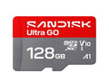 SanDisk SDSQUGN-128G-GN6MN Ultra Go microSD UHS-I 128GB MicroSD 190MB/s(R)