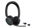 Yealink 1208684 The Best-Value ANC Bluetooth Wireless Headset with Charging Stand; BH74 WITH STAND UC USB-C/A; AI Noise Cancellation