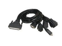 B+B SmartWorx OPT8H-AE 1M MALE DB-62 to 8X MALE DB-9 Cable