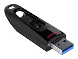 SanDisk SDCZ48-128G-U46 128GB Ultra USB 3.2 Gen 1 Type A USB Plastic Slider