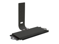 HAT Design Works 8209-104 Flip-Up Keyboard Tray/Monitor Holder, Black
