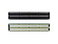 Weltron 90-48PPC6 48-PORT 110 TYPE CAT6 568A/B 2U PATCH PA