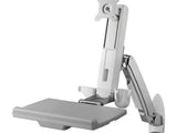 Amer AMR1AWS Sit Stand Combo Workstation Wall Mount System, This give you the ability to easily move your workstation in