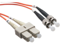 Axiom AXG92641 SC/ST OM1 Fiber Cable 1m - TAA, Orange
